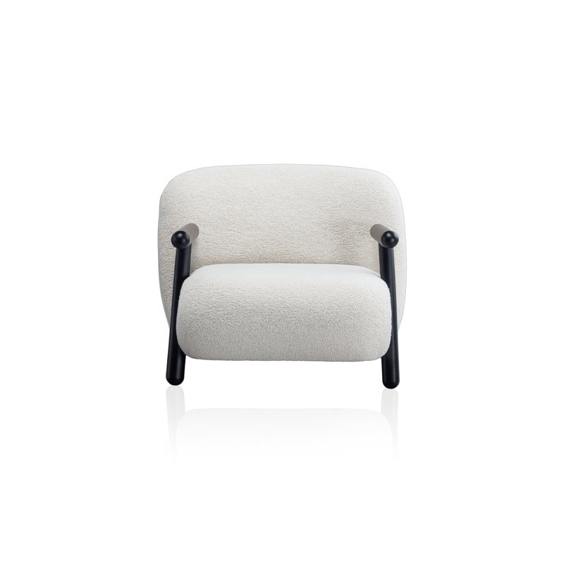 Chaise avec accoudoirs 36 po Bold