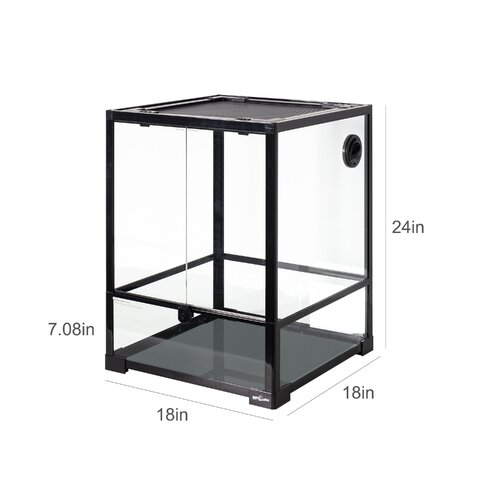 REPTIZOO 18'' x 18'' x 24'' Reptile Terrarium & Reviews | Wayfair