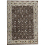 Hand Woven Silk and Wool Oriental Area Rug