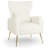 Koburn Velvet Wingback Chair-797814337