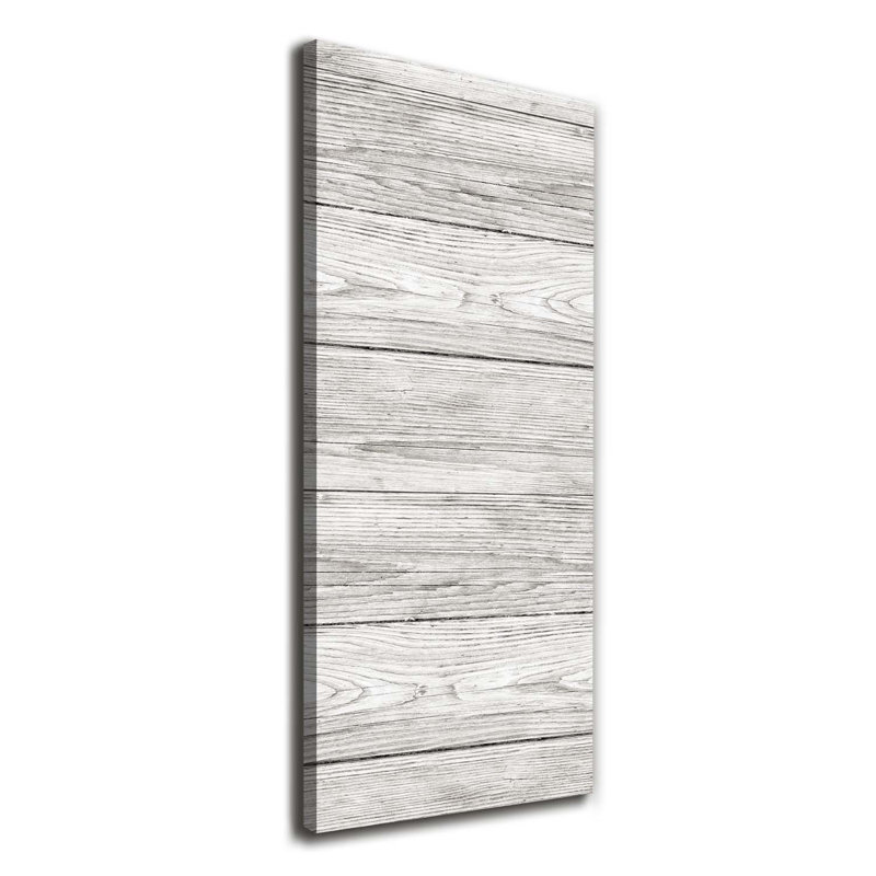Wooden Background - Wrapped Canvas Print