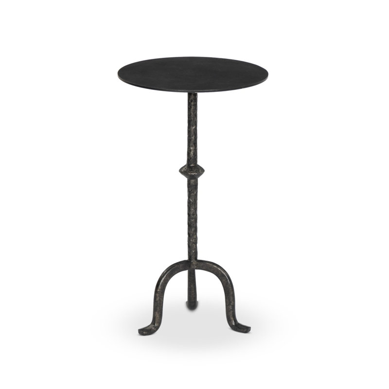 Jocelyn End Table, Raw Black