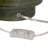 Verdant Stoneware Table Lamp with Linen Shade