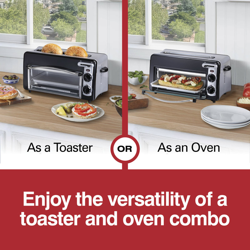 Toastation® 2-in-1 Toaster And Oven
