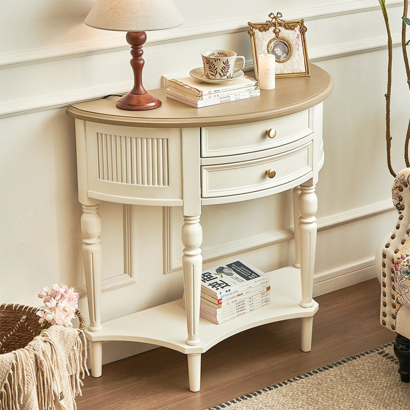 Console de style américain rétro, H 33,46 po x l 35,43 po x P 15,75 po