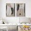 «Emerald Green Mid-Century», 2 pièces sur toile-99015905-99015907
