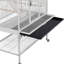 Tocoloma 69'' Flat Top Floor Bird Cage with Wheels-895789190