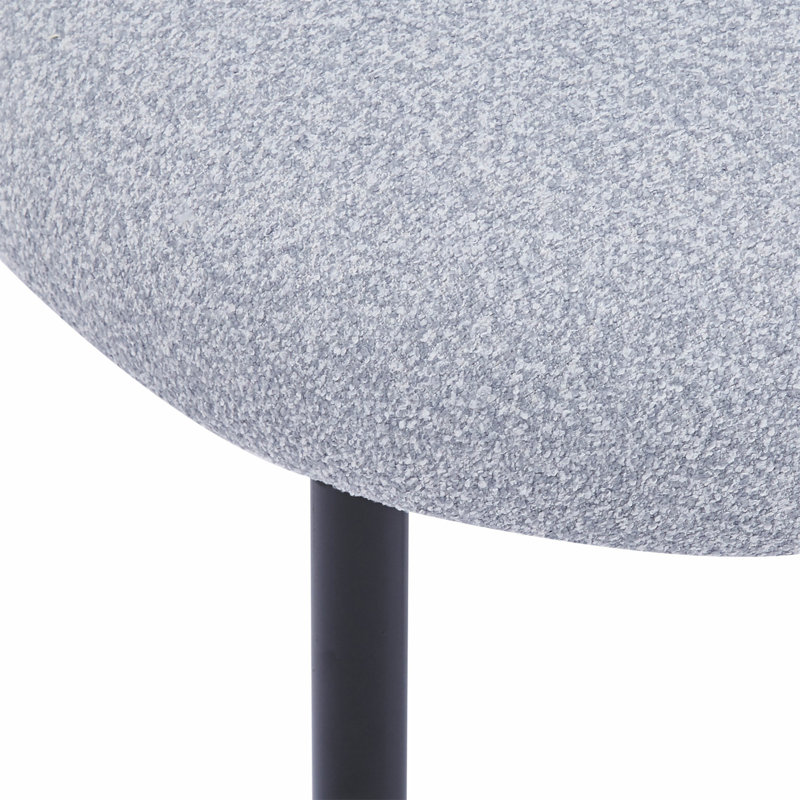 Reece Reece Fabric Upholstered Dining Chair, Gray