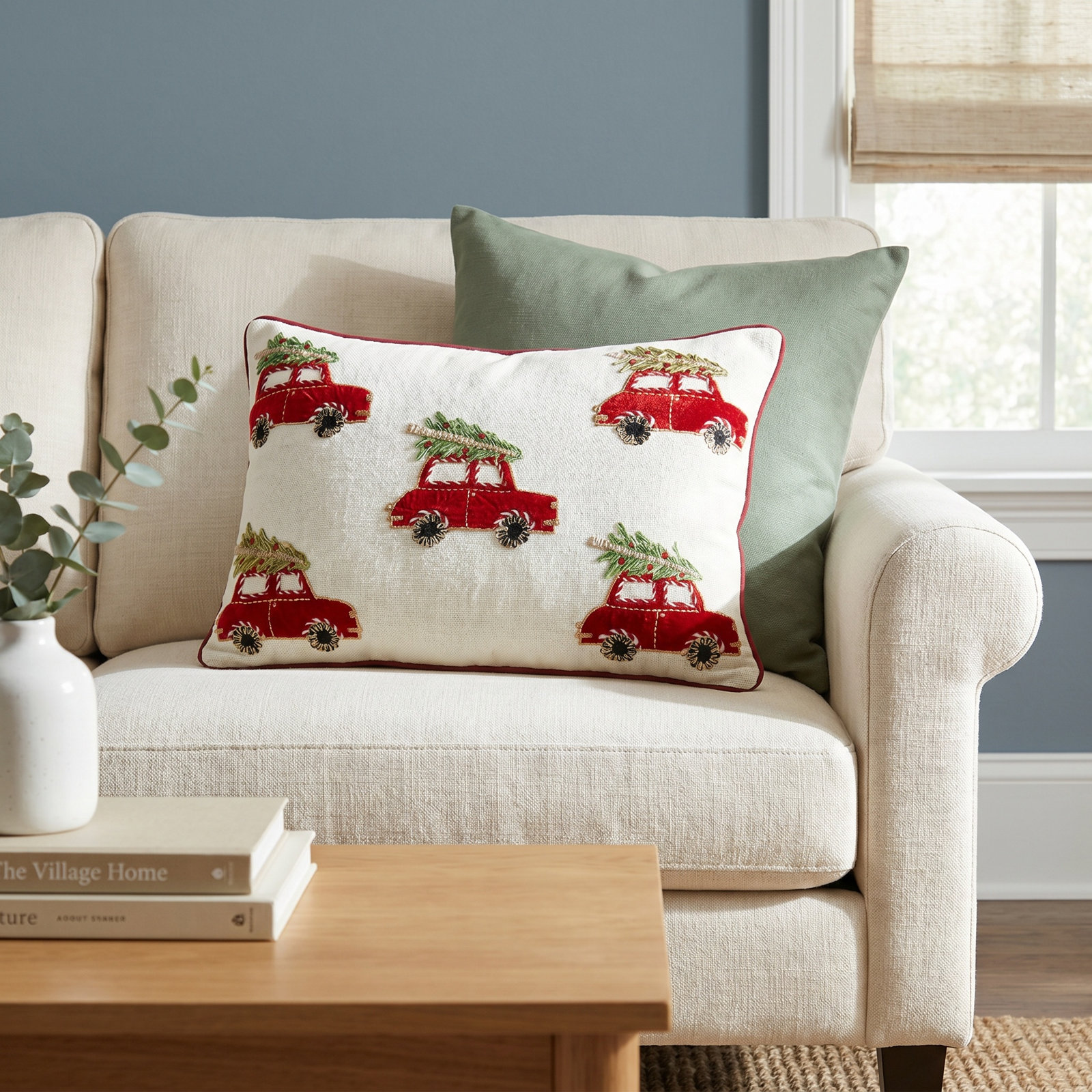 Arista Collection Geometric Cotton Throw Pillow, Down Blend