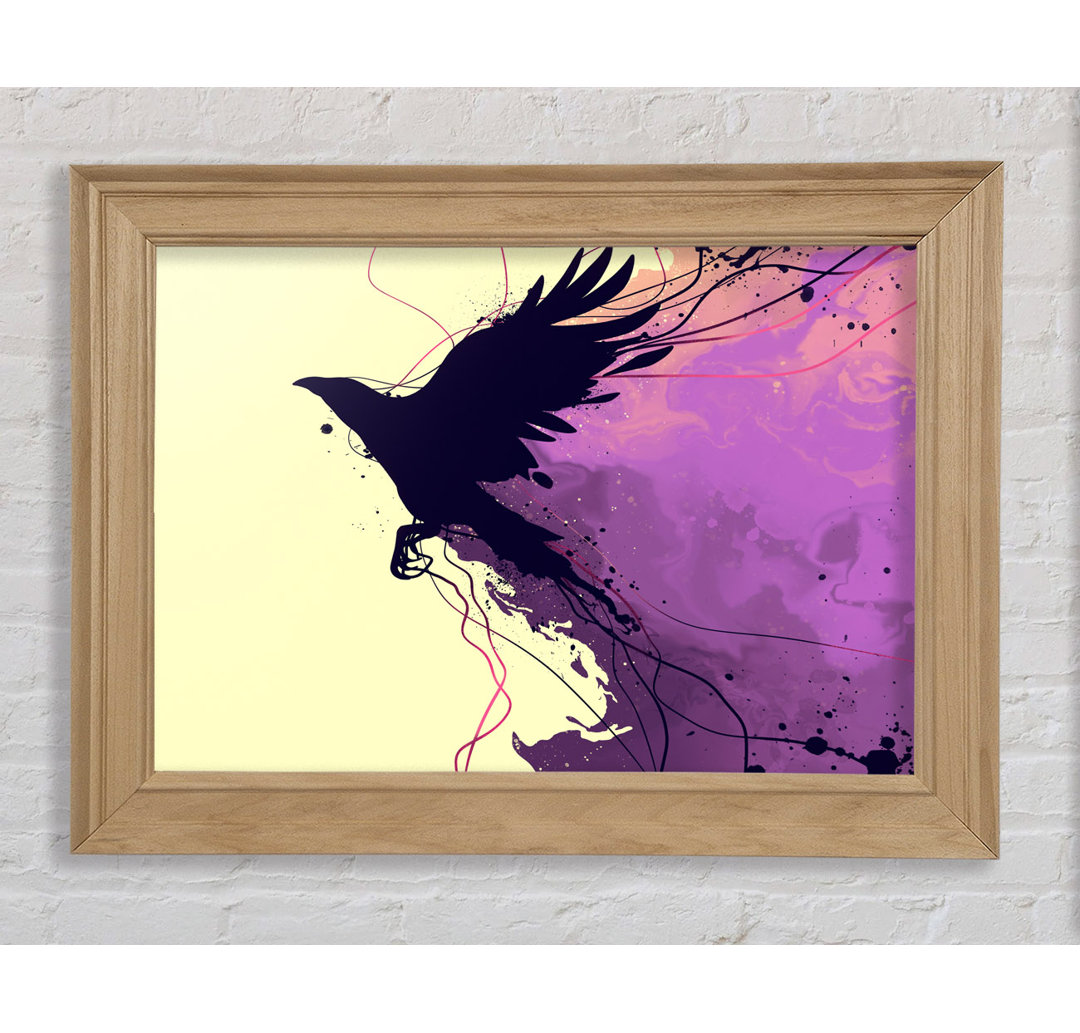 Blackbird Breaking The Boundries - Einzelne Bilderrahmen Kunstdrucke