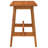 Haizen Solid Wood Accent Stool