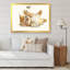 «Little Orange Chaton with Feather», reproduction sur toile-67394864-67394880
