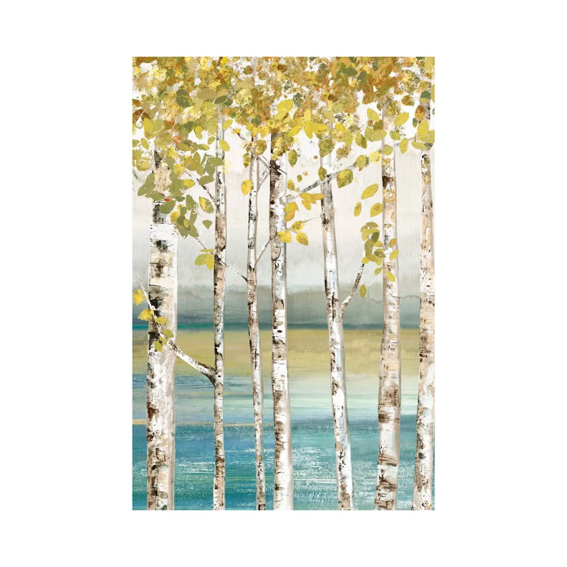 Down By The River II by Allison Pearce - Painting on Canvas, 101.6 cm H x 66.04 cm W x 1.91 cm D, Wrapped Canvas
