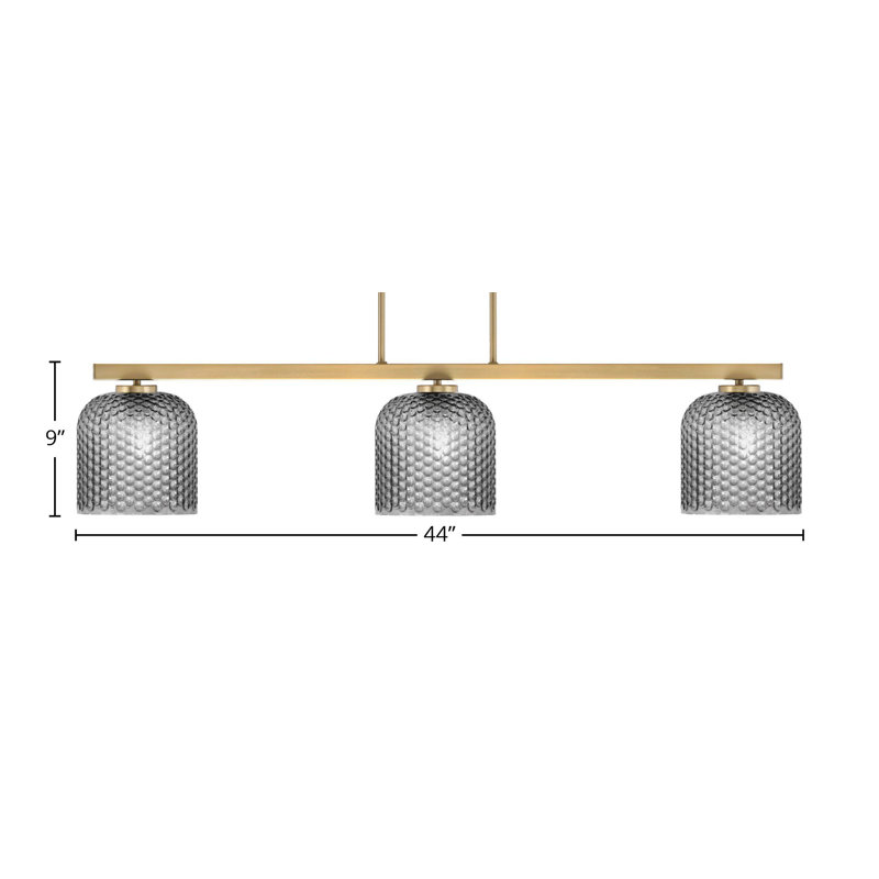 Luminaire suspendu 3 lumières Antwuan