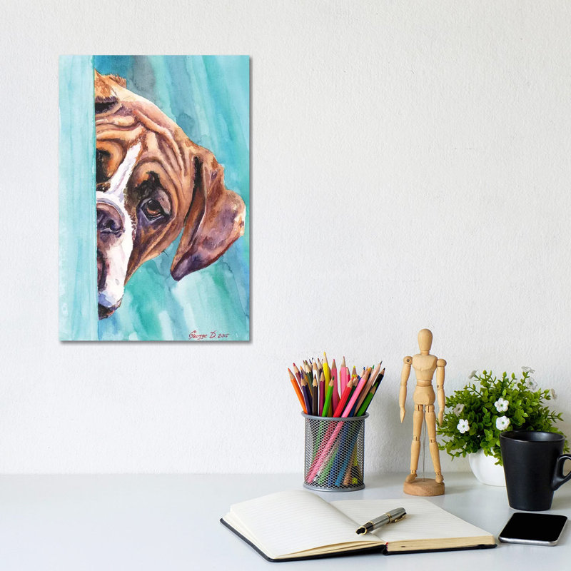 Hide And Seek by George Dyachenko - Wrapped Canvas Print, 20.32 cm H x 30.48 cm W