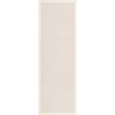 Tapis en jute et laine ivoire Patricia