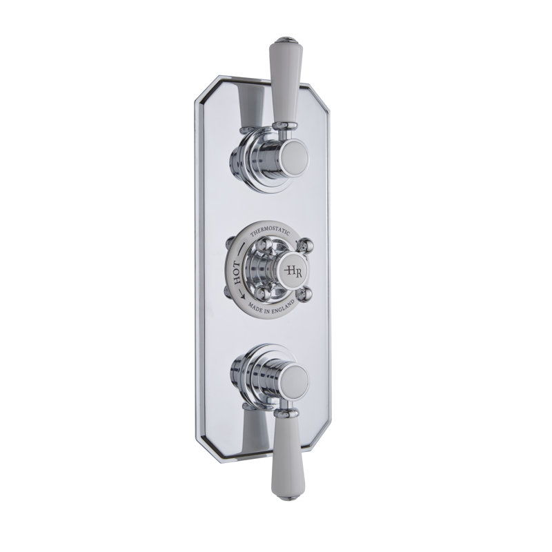 Topaz Triple Concealed Thermostatic Shower Valve