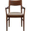 Walnut Grove Leather Arm Chair