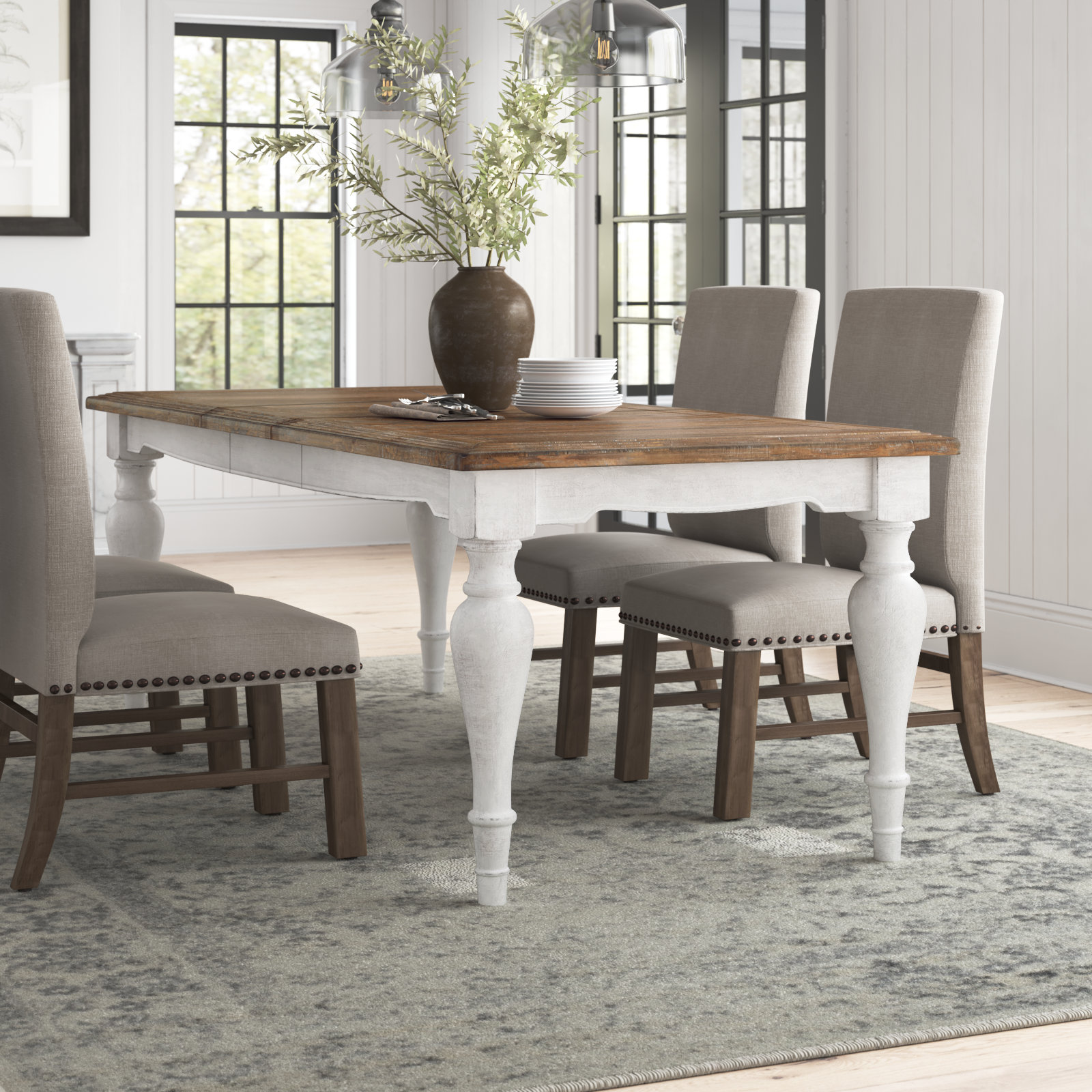 Laurel Foundry Modern Farmhouse® Brighouse Dining Table | Wayfair