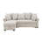 Ameliarae Upholstered L-Shaped Sectional Reversible-1287704437