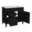 Meuble-lavabo 36 po avec lavabo supérieur-991496133-991496128