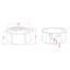 Trefethen Upholstered Ottoman-24488604