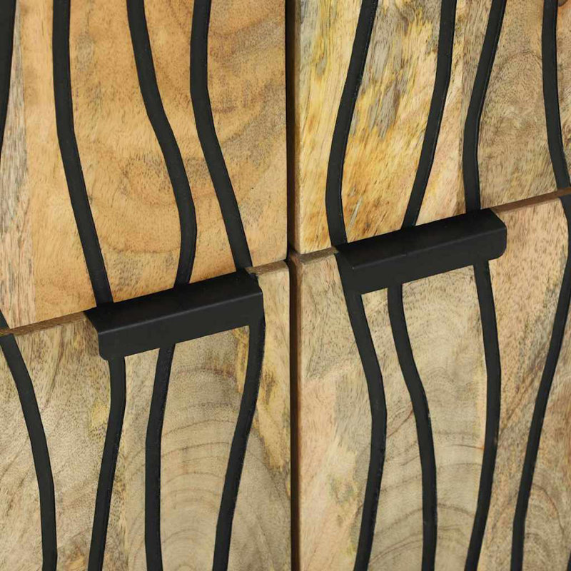 60cm Solid Wood Sideboard