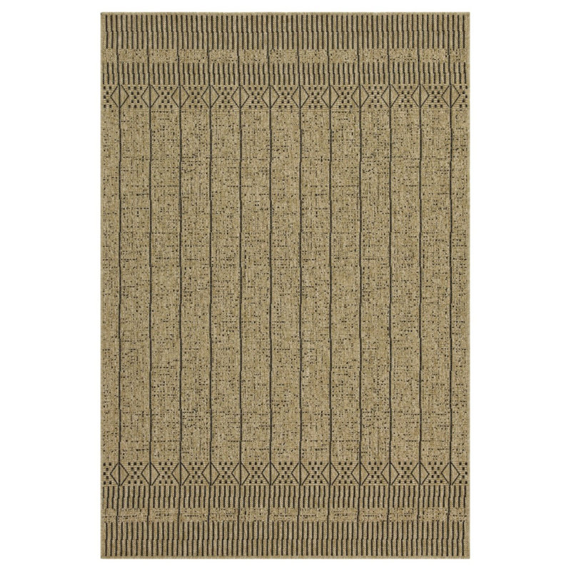 7 Ft. 10 In. X 10 Ft. 3 In. Area Rug Jute Indoor/Outdoor, Rectangle 7'10" x 10'3"