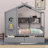 Lompico Wooden House Bed-1987714055-1987714053
