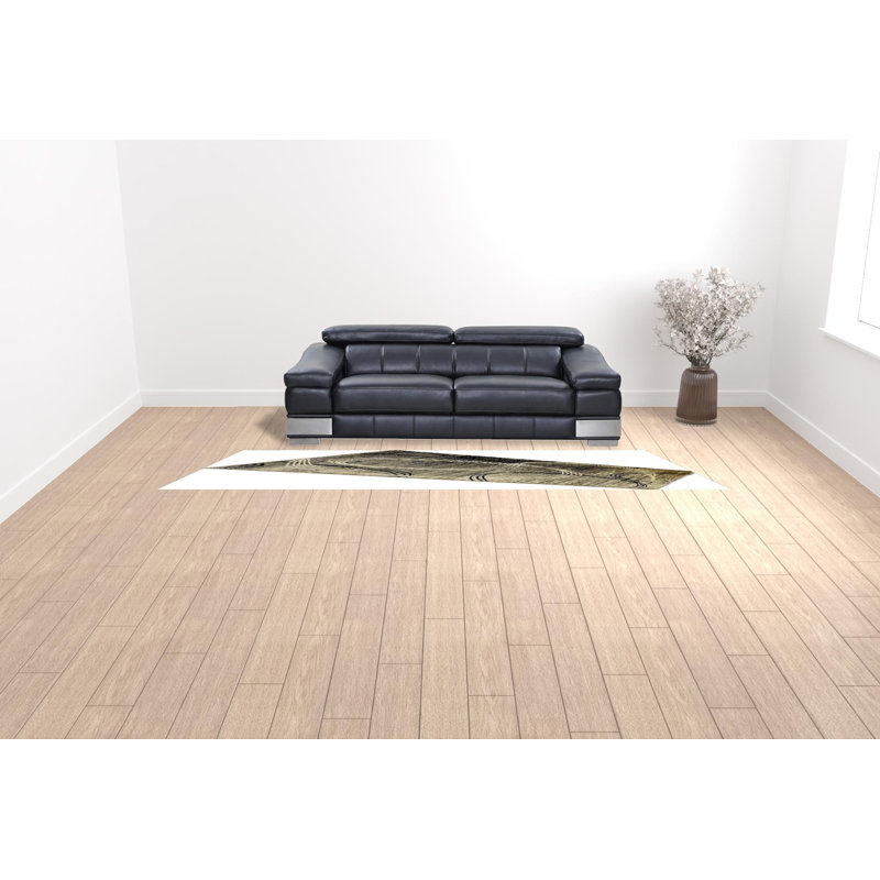 Tapis de couloir 20 po gris et ivoire, Tapis de couloir 3 pi x 13 pi
