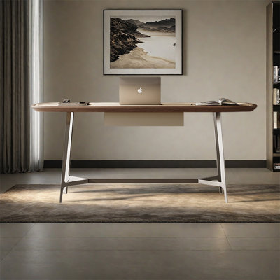 Italian style minimalist luxury desk