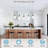 5 Light Kitchen Island Chandelier, Modern Pendant Light Ceiling Lighting Metal Fixture With Seeded Glass Shade For Dining Room Bar Cafe Kitchen Island.-1835106128