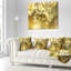Texture de tissu doré - coussin imprimé abstrait-29367287-29367283
