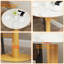 Whitnash Round Marble Top Metal Base Dining Table-64435000-64435002