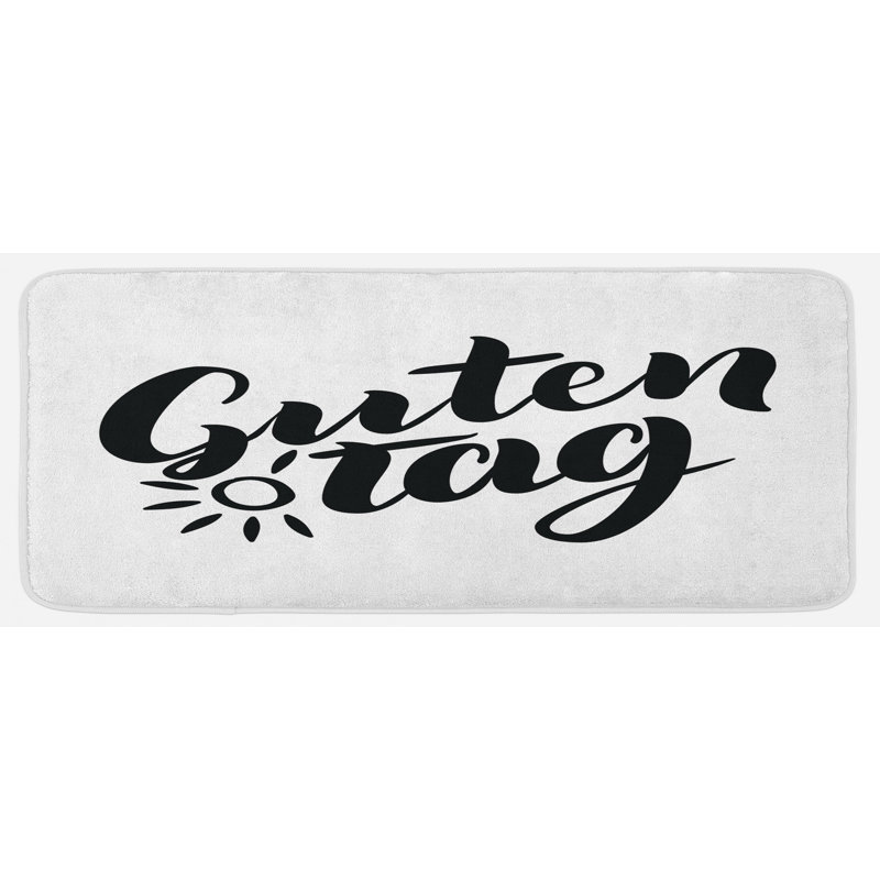 Tapis de cuisine allemand