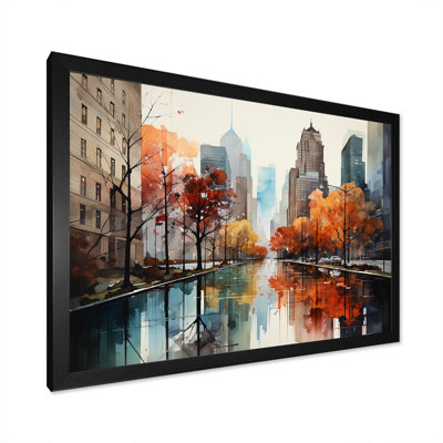 Automne, brise de New York 1 - impressions sur toile New York