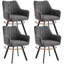 Linen Blend Upholstered Armchair-186096039-186096033-186096032