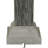 Weather-Resistant Contemporary Gray Resin 2-Tier Outdoor Water Fountain