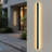 40''H IP67 Rectangle LED Wall Light Outdoor Hardwired Bar Light Sconce-708500579