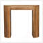 Console droite en bois massif Soba