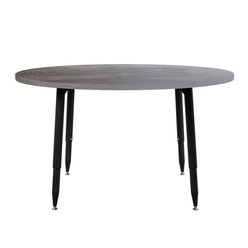 Table d'activité 48 po Adapte, 48 po x 36 po, Bois gris / noir