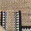 Tapis en jute / laine tissé à la main Bynum-63407191