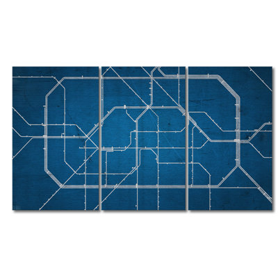3 Piece Wrapped Canvas Print