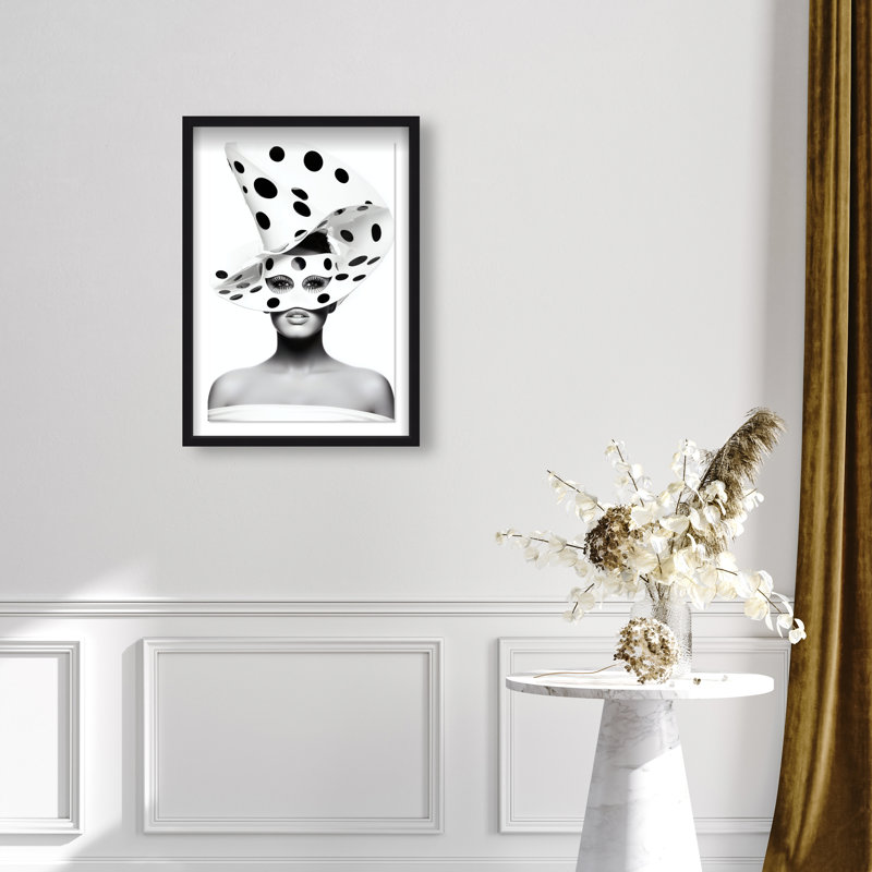Spotted Sovereign Print by Oliver Gal, 25.5"H x 17.5"W, Black Shadowbox