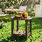 Classic Solid Wood Patio Side Table-1024188078