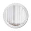 Huldar Glass Flat Wall Mirror