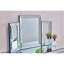 Miroir de meuble-lavabo pliant 31 po x 20 po, conception moderne avec cadre, convenant à de multiples cas de figure comme la chambre à coucher, le salon, le mur d'entrée, montage mural de 31 po et 20 po, convient à la pièce