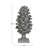 Tall Round Resin Pinecone Finial With Base