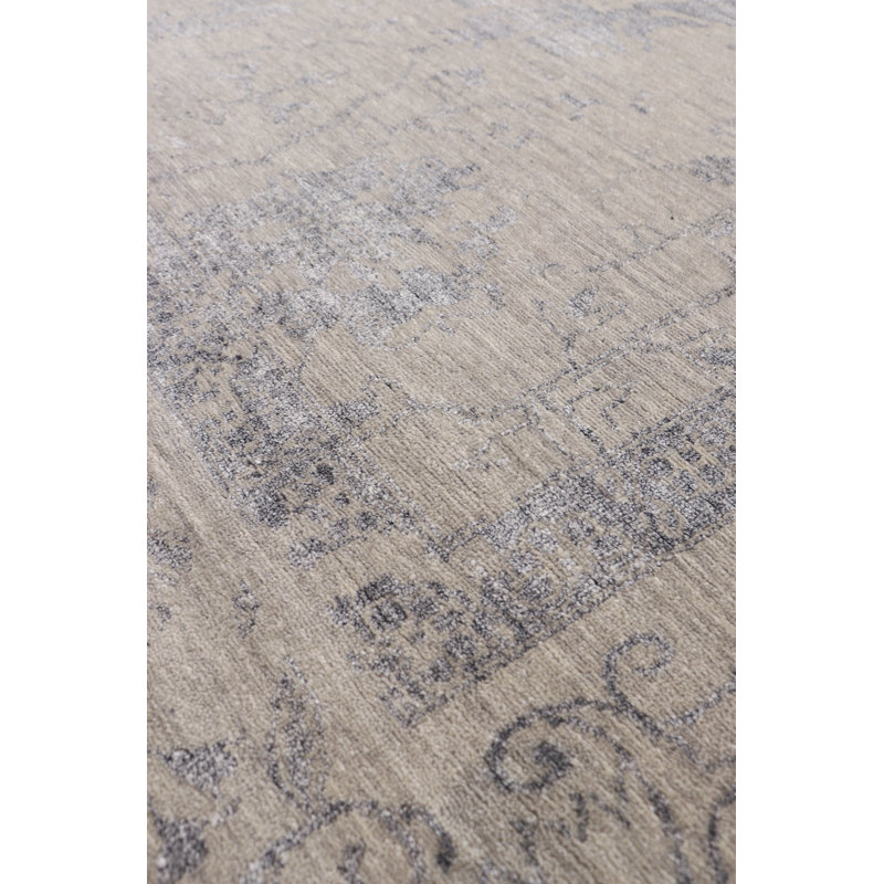 Transitional Silver/Gray Area Rug
