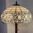Tiffany 63'' Dark Brown Task Floor Lamp